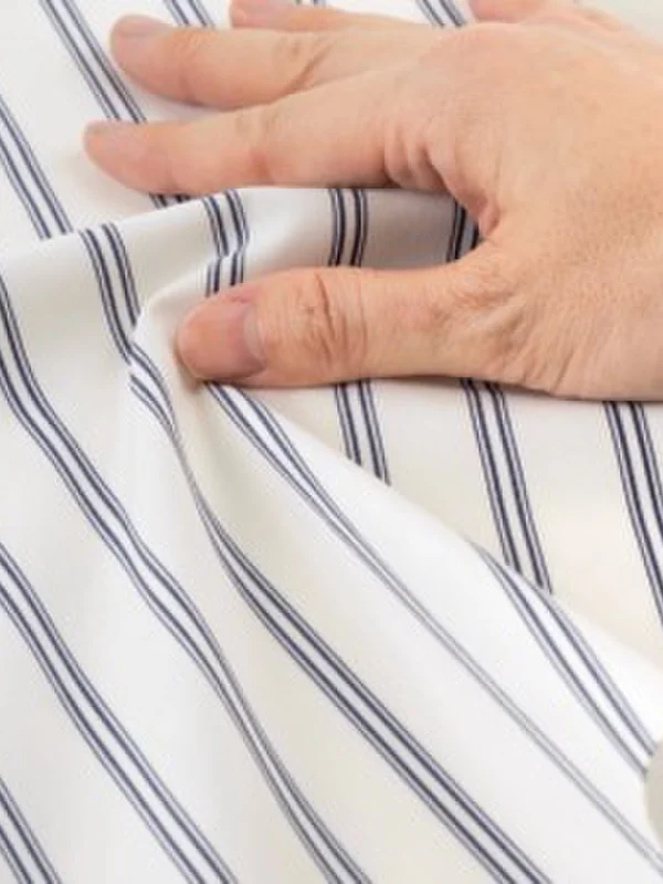 Cotton Poplin Classic Stripe